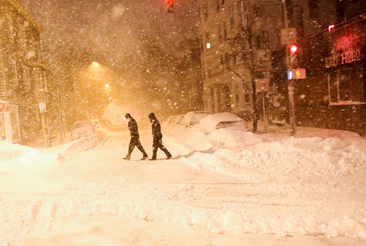 saturday blizzard: Snow totals quickly grow in New England 