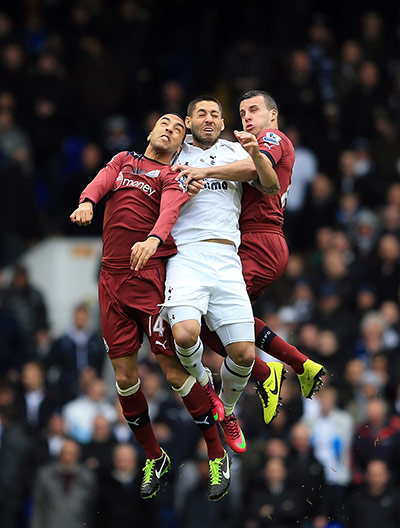 Saturday Prem matches:  James Perch, Clint Dempsey and Steven Taylor 