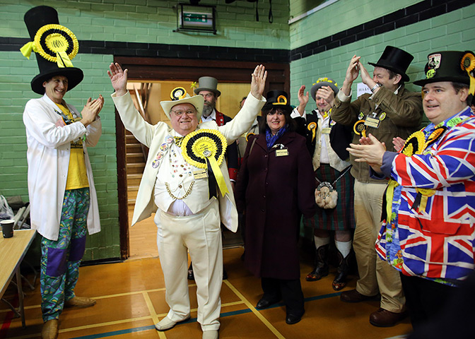 24 hours in pictures: Voters Go To The Polls In The Eastleigh By-Election