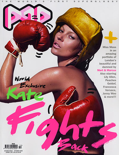 Magazine covers: Pop magazine, October 2006