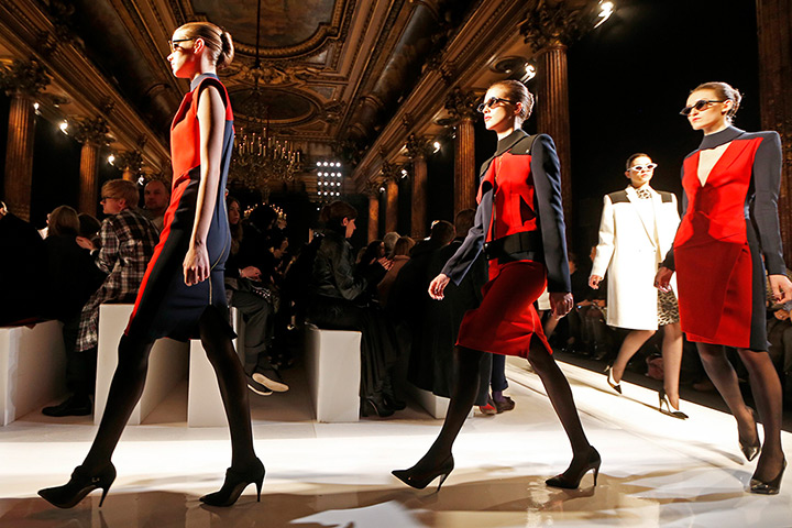 Paris fashion week day 4: French designer Roland Mouret's work