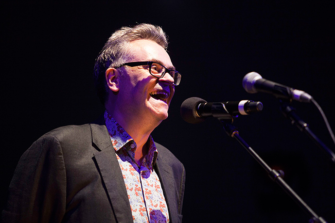 Adelaide Festival Day 1: David Sefton, Artistic Director of the festival speaks before the concert