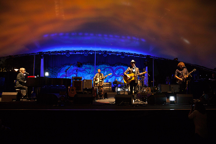Adelaide Festival Day 1: Neil Finn and Paul Kelly on stage