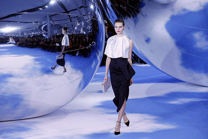 Paris fashion week day 4: Christian Dior during the autumn/winter 2013