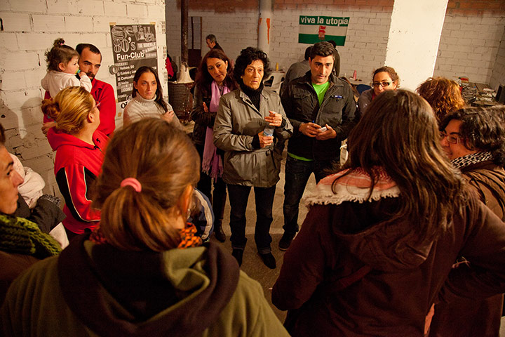 Seville corralas: Manoli Cortés