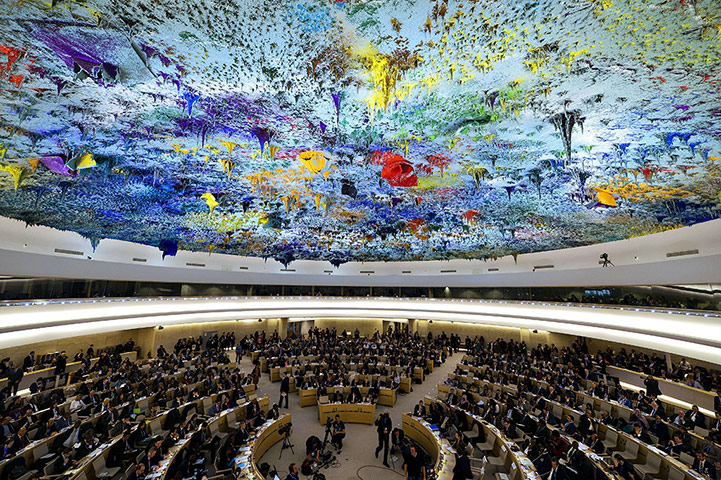 20 Photos: The United Nations Human Rights Council began in Geneva