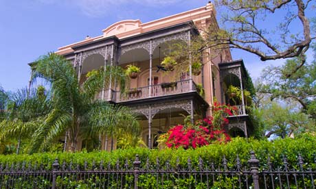 A house in the Garden District of New Orleans