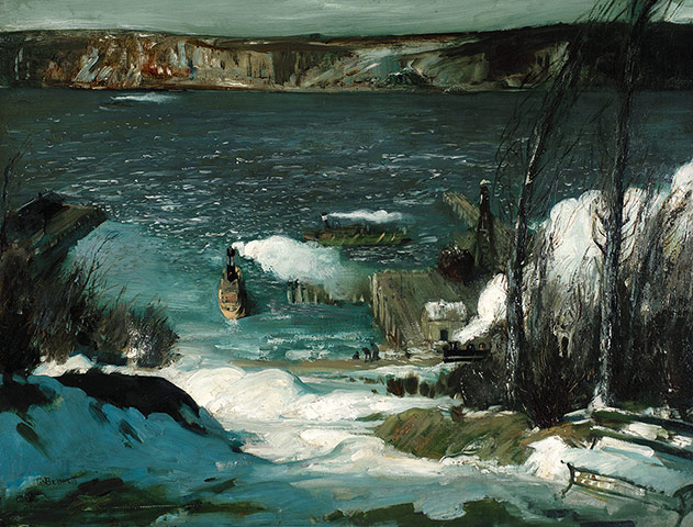 George Bellows: George Bellows, North River, 1908