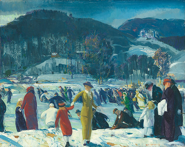 George Bellows: George Bellows, Love of Winter, 1914