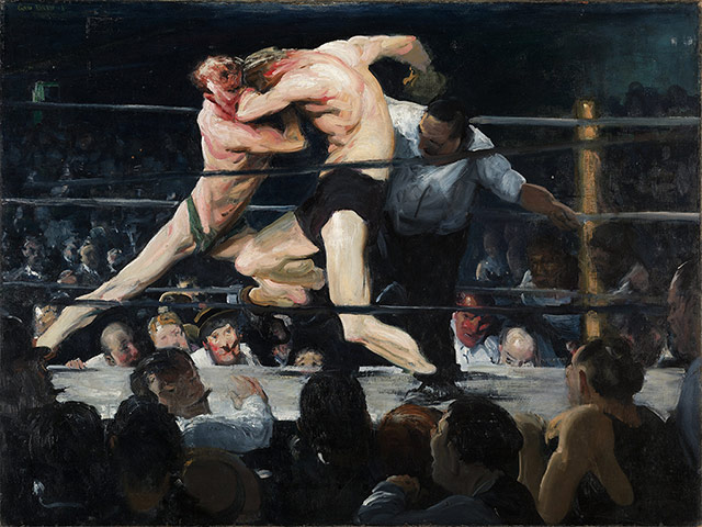George Bellows: George Bellows, Stag at Sharkey's, 1909