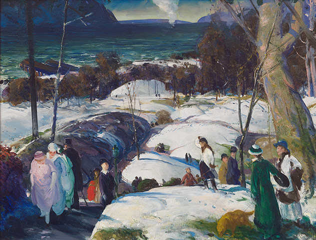 George Bellows: George Bellows, Easter Snow, 1915