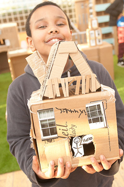 catalyst1: Child with cardboard house