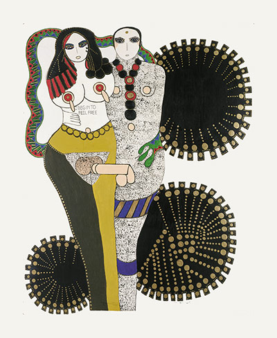 Dorothy Iannone: I Begin to Feel Free, 1970/71 