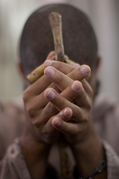 24 hours: Sao Paulo, Brazil: A member of the Lair of Assisi Fraternity