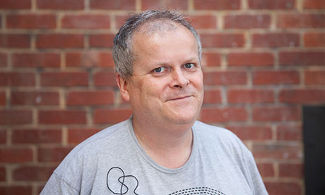 Tom Ellard from Severed Heads outside Queens Theatre in Adelaide