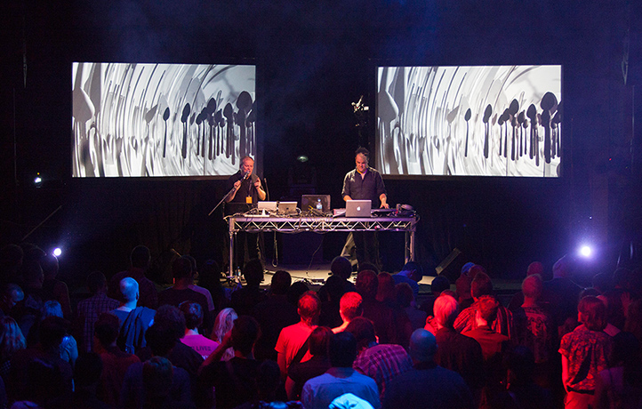 Adelaide festival Thurs: Severed Heads perform on stage