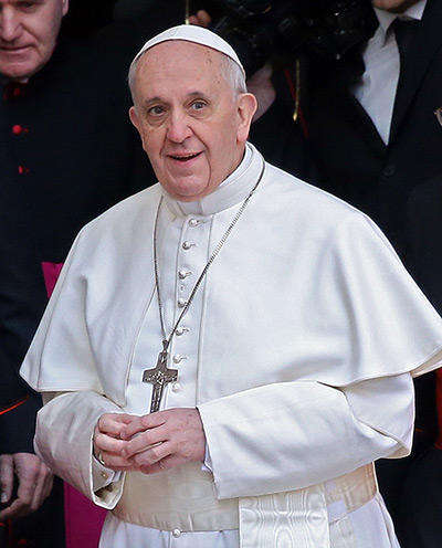 Pope Francis first day: Newly elected Pope Francis, Cardinal Jorge Mario Bergoglio