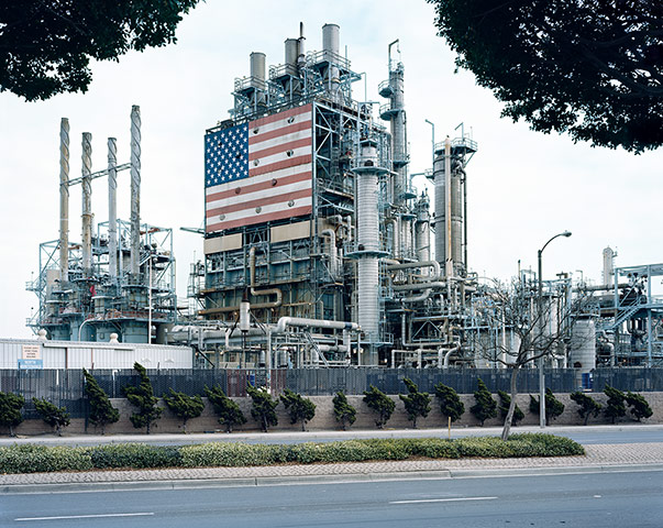 Landscape photography: BP Carson Refinery, California, 2007