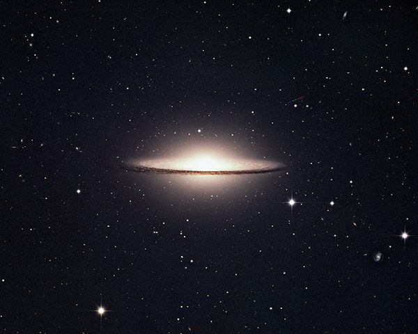 Landscape photography: The Sombrero Galaxy, M104 in Hydra