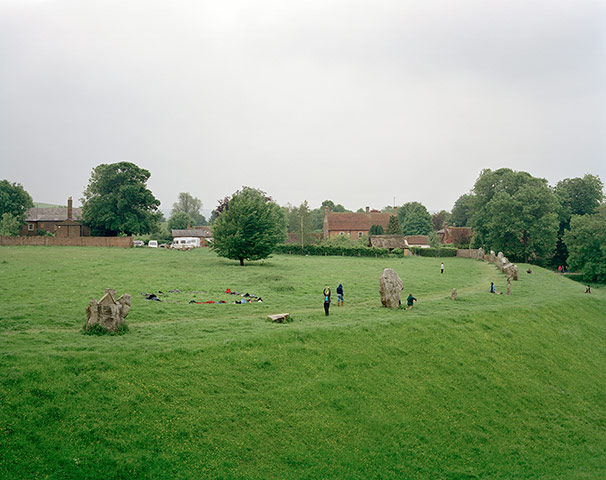 Landscape photography: Amerta Movement Workshop, Avebury Henge, Wiltshire, 2008