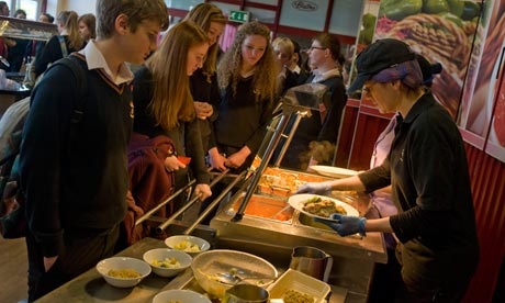 King Edward VI school cafeteria