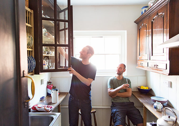 The Selby: Leo and Pablo in the kitchen