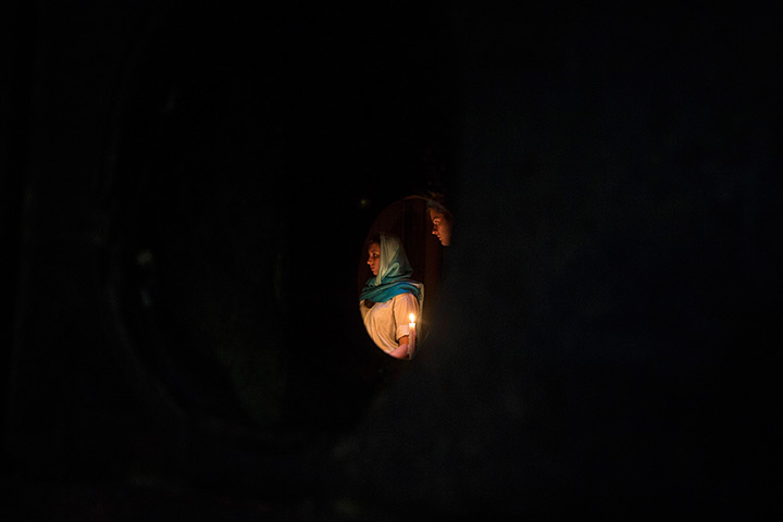 24 hours in pictures: Christian worshippers visit the Church of the Holy Sepulchre 