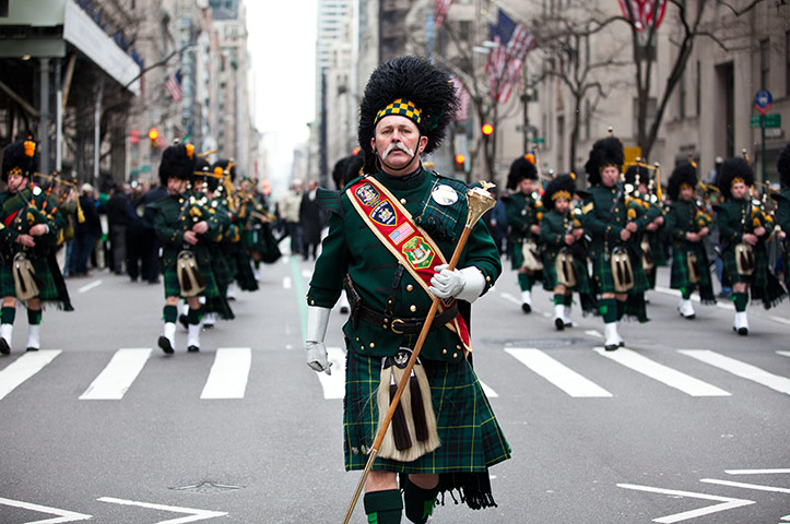 St Patrick's Day Parade: Annual St. Patrick's Day Parade Held In New York City