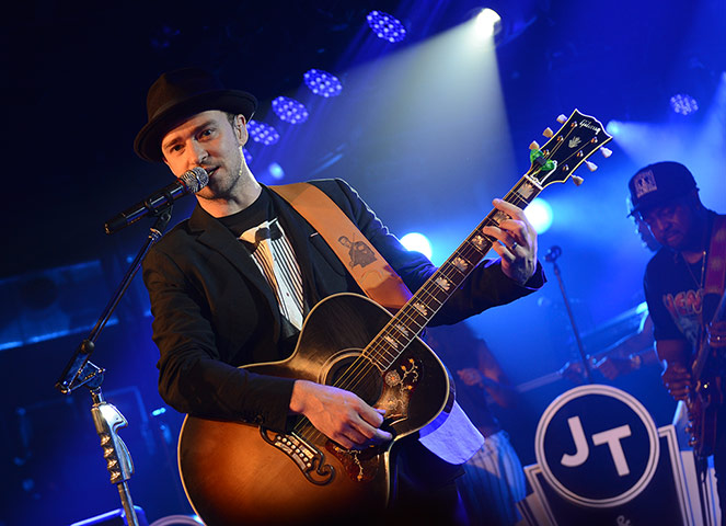SXSW: Justin Timberlake at Myspace Secret Show