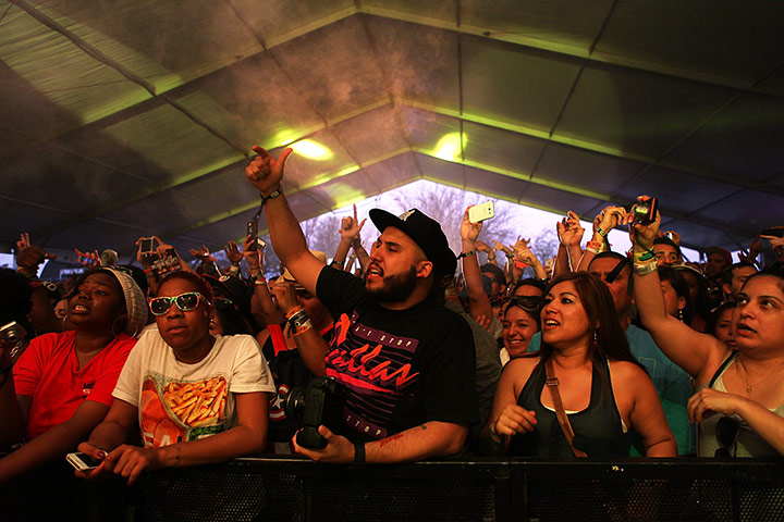 SXSW: The crowd enjoy Bun B's performance at The Fader Fort