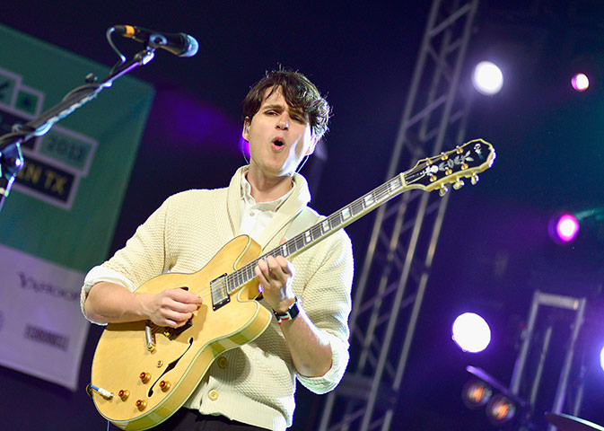SXSW: Koenig of Vampire Weekend during the Vampire Weekend Music Showcase 