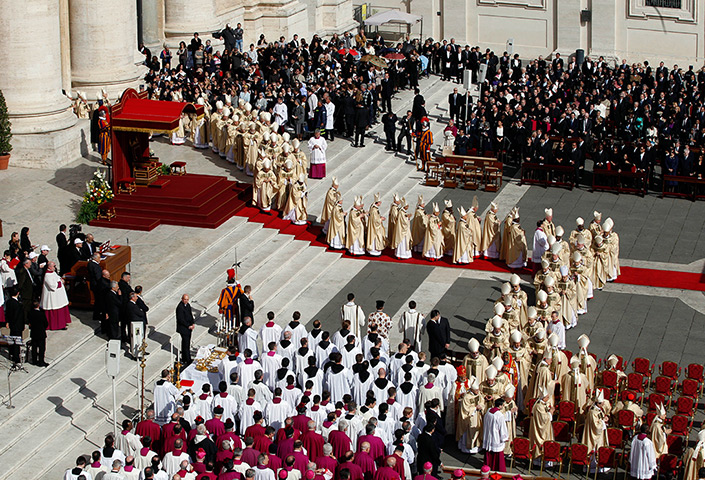 Inaugural Mass: Prelates attend Pope Francis' inaugural Mass 