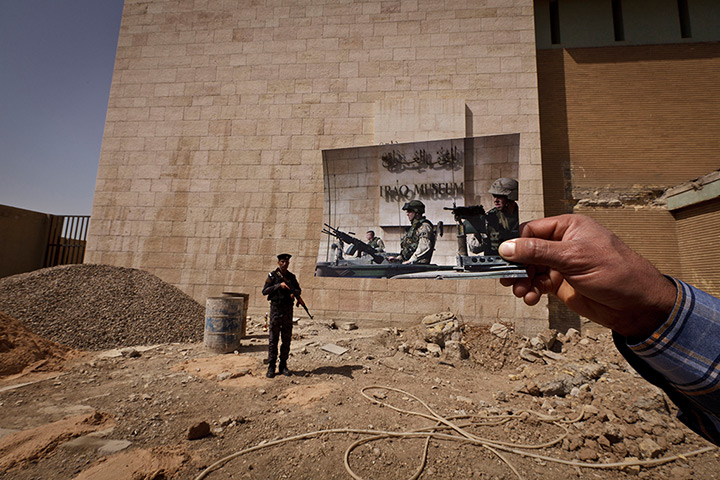 Iraq then and now: The grounds of the Iraqi National Museum