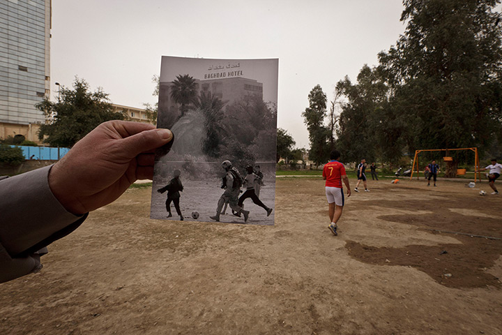 Iraq then and now: Abu Nawas park in Baghdad