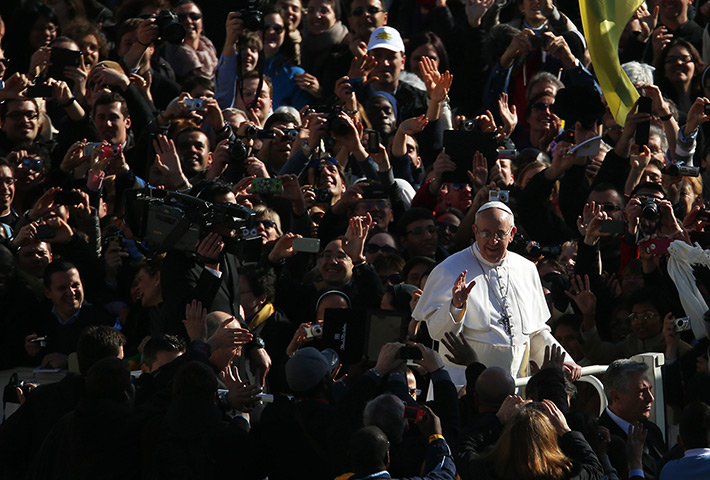 24 hours in pictures: The Inauguration Mass For Pope Francis