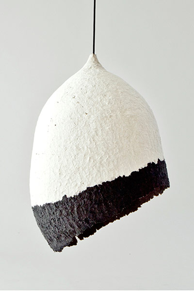 Homes - wishlist 23rd Mar: recycled newspaper pendant