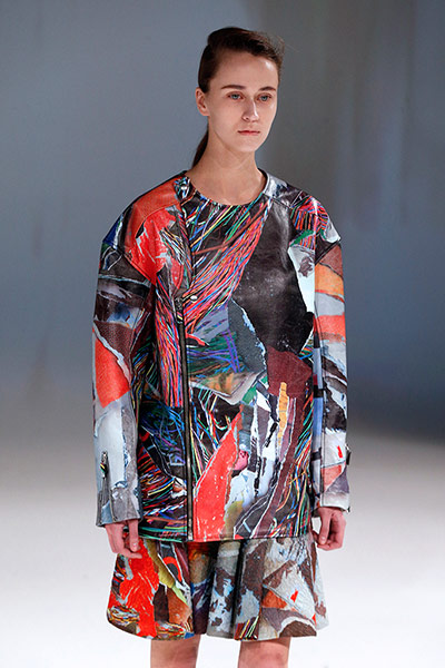 Milan Fashion: Hussein Chalayan show at Milan fashion week