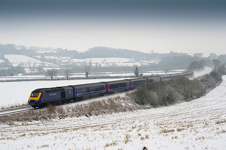 Railways: Campden Bank near Mickleton, Gloucestershire 