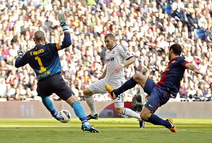 classico: Benzema scores
