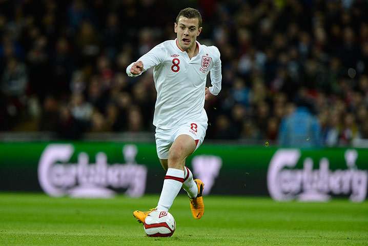 England kits: Jack Wilshere