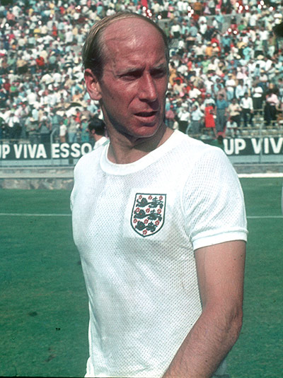 England kits: 1970 FIFA World Cup Bobby Charlton