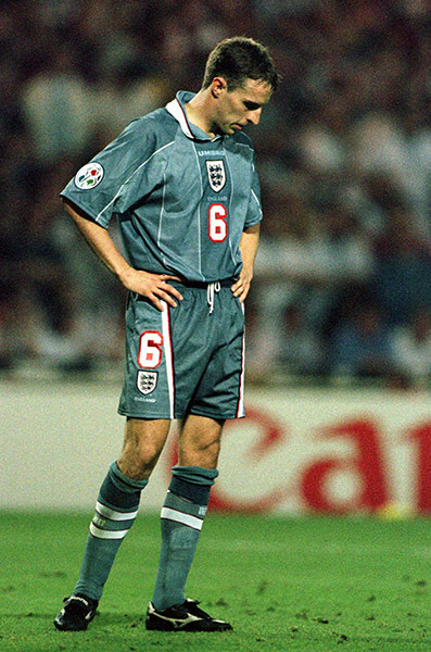 England kits: Gareth Southgate