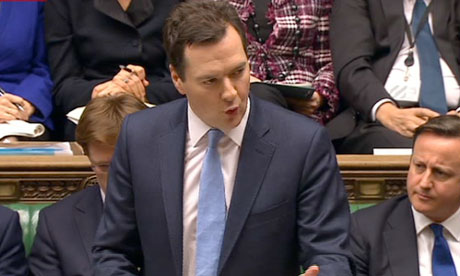 George Osborne budget 2013 speech
