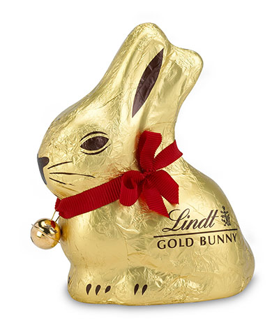 Wish list: Easter eggs: Gold bunny