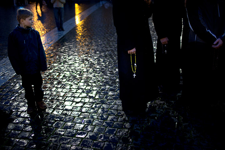 from the agencies: Oded Balilty in Rome