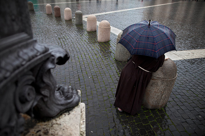 from the agencies: Oded Balilty in Rome