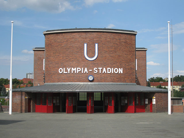 Your pictures - station: photo of berlin's olympic stadium against blue sky