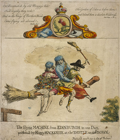 Witches: The Flying Machine from Edinburgh in One day