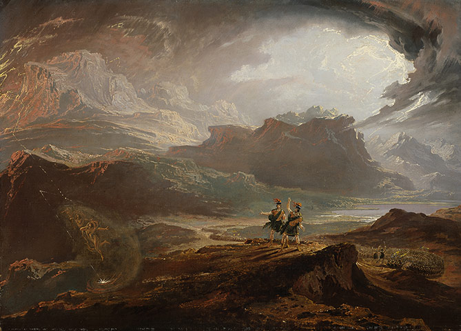 Witches: John Martin, Macbeth, from circa 1820