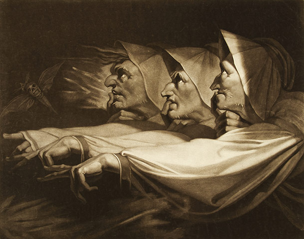 Henry Fuseli Three Weird Sisters from Macbeth, 1785